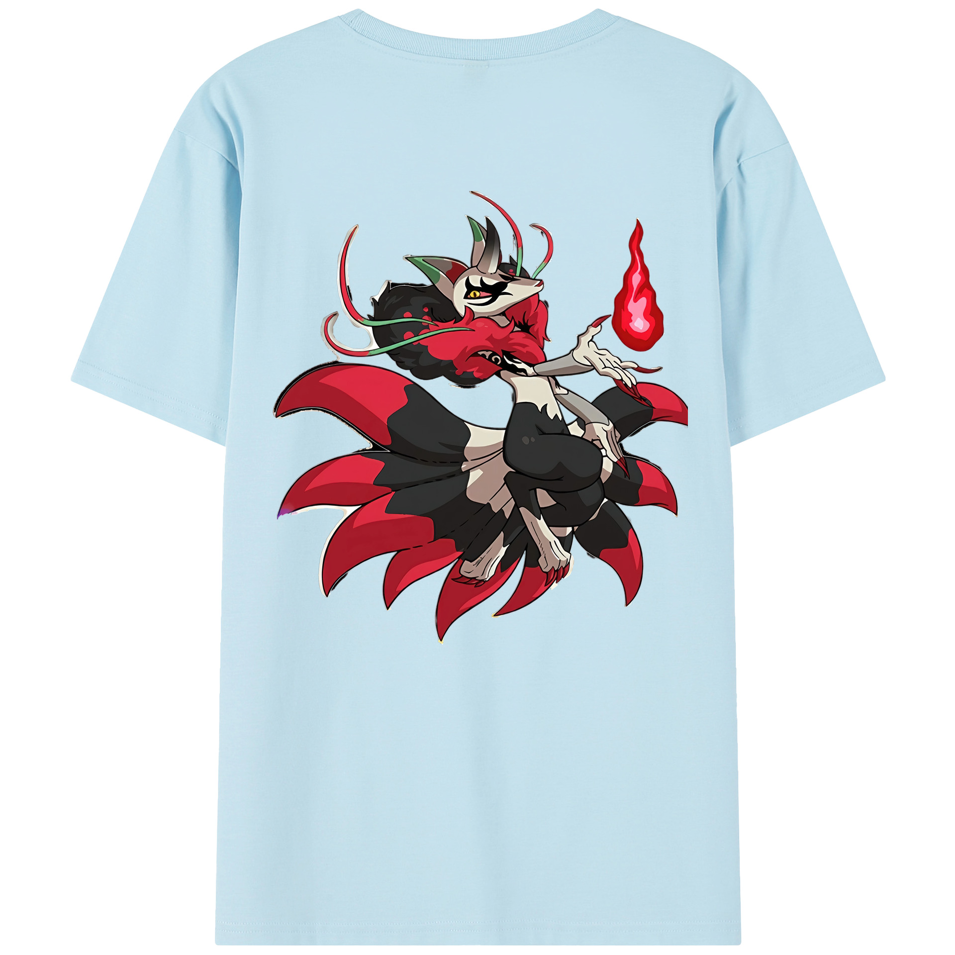（画像用） 妖怪ウォッチ Yo-kai Watch 綿100％半袖Tシャツ（背面プリント）